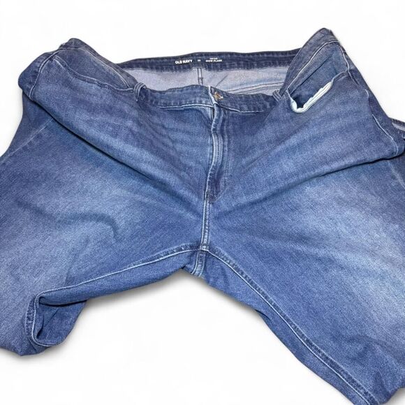 Old Navy high-rise WOW flare stretch blue jeans Plus Size 22 - Picture 5 of 7